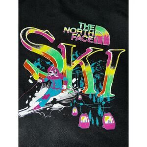 The North Face Hoodie Sweatshirt Little Girls 7 8 Ski Graphic Back to School